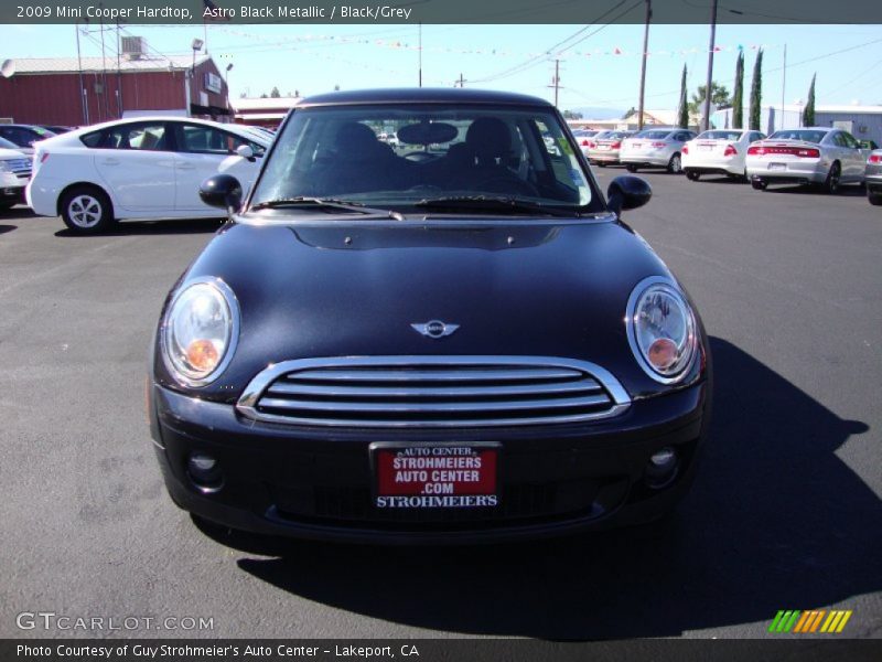 Astro Black Metallic / Black/Grey 2009 Mini Cooper Hardtop