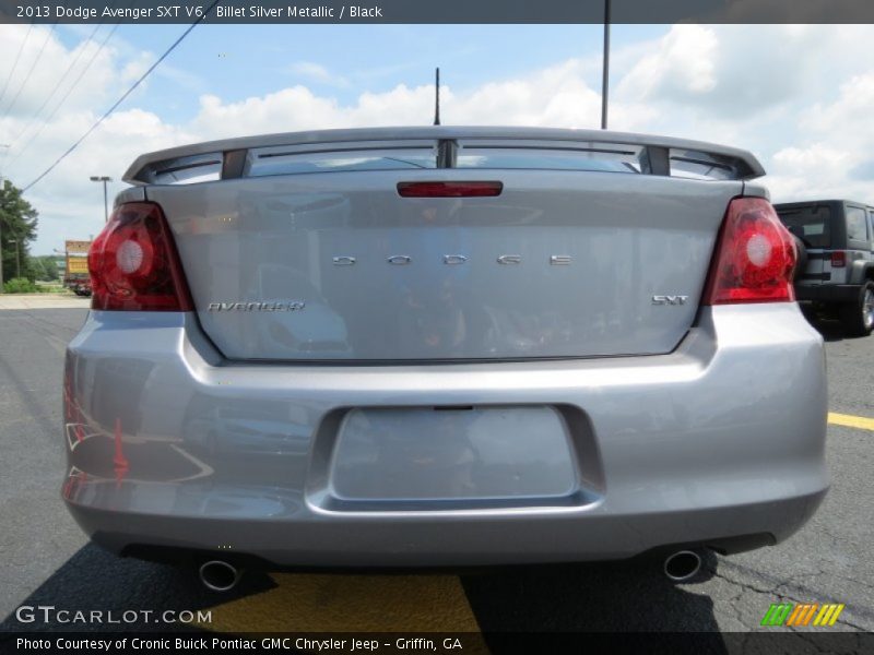 Billet Silver Metallic / Black 2013 Dodge Avenger SXT V6