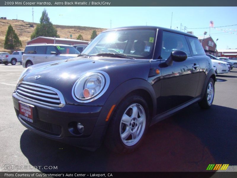Astro Black Metallic / Black/Grey 2009 Mini Cooper Hardtop