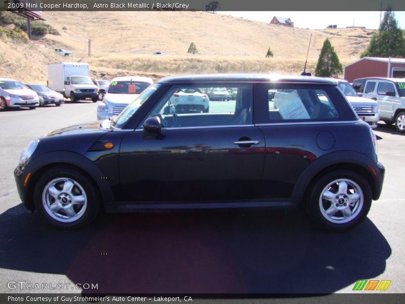 Astro Black Metallic / Black/Grey 2009 Mini Cooper Hardtop