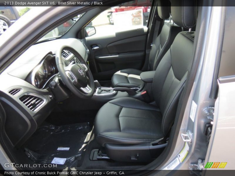 Billet Silver Metallic / Black 2013 Dodge Avenger SXT V6