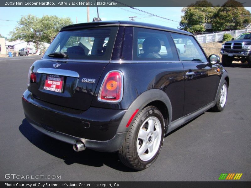 Astro Black Metallic / Black/Grey 2009 Mini Cooper Hardtop