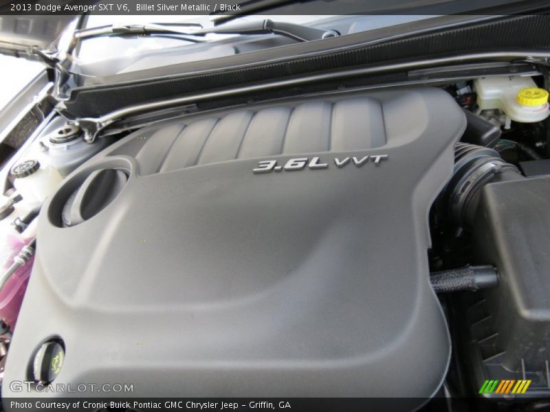 Billet Silver Metallic / Black 2013 Dodge Avenger SXT V6