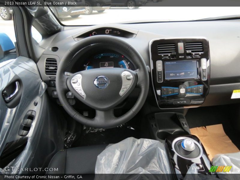 Dashboard of 2013 LEAF SL