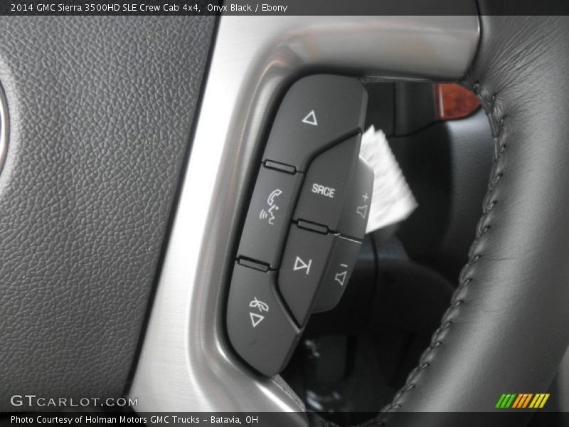 Controls of 2014 Sierra 3500HD SLE Crew Cab 4x4