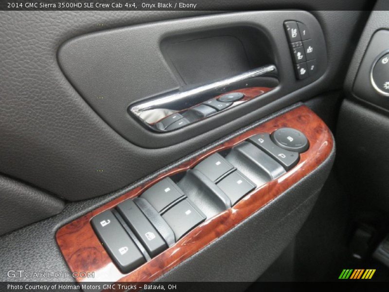 Controls of 2014 Sierra 3500HD SLE Crew Cab 4x4