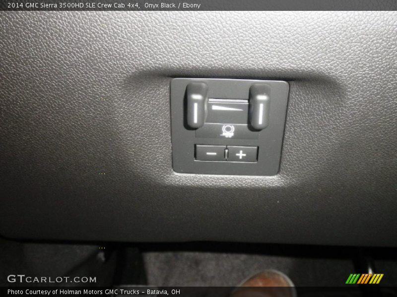 Onyx Black / Ebony 2014 GMC Sierra 3500HD SLE Crew Cab 4x4