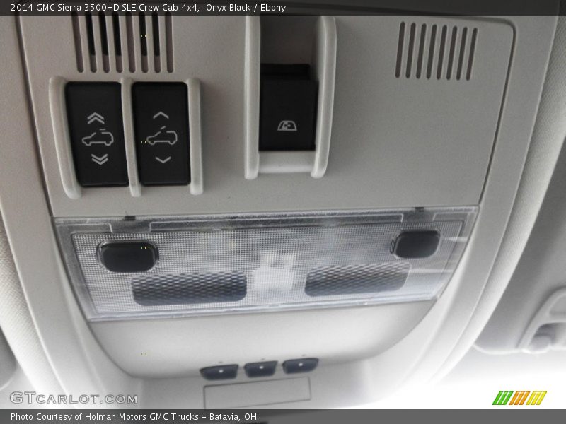 Onyx Black / Ebony 2014 GMC Sierra 3500HD SLE Crew Cab 4x4