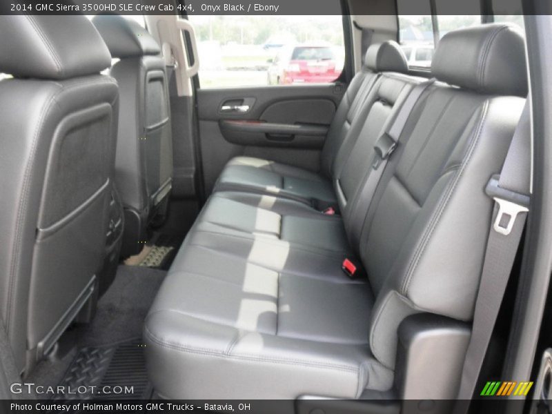 Onyx Black / Ebony 2014 GMC Sierra 3500HD SLE Crew Cab 4x4