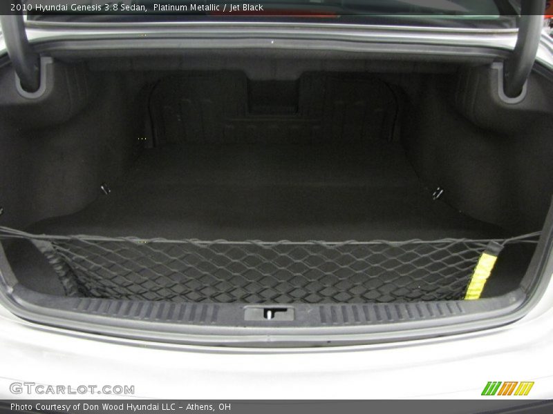 Platinum Metallic / Jet Black 2010 Hyundai Genesis 3.8 Sedan