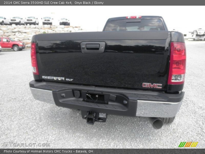 Onyx Black / Ebony 2014 GMC Sierra 3500HD SLE Crew Cab 4x4