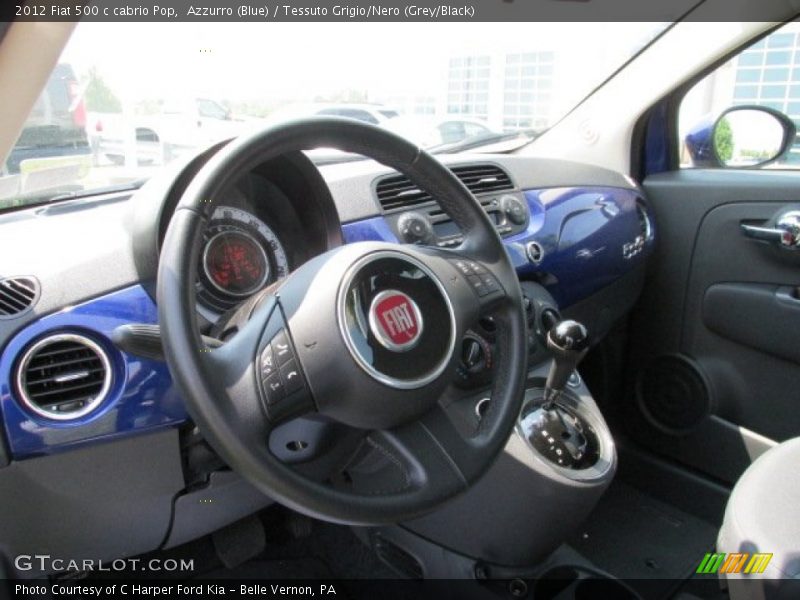  2012 500 c cabrio Pop Steering Wheel