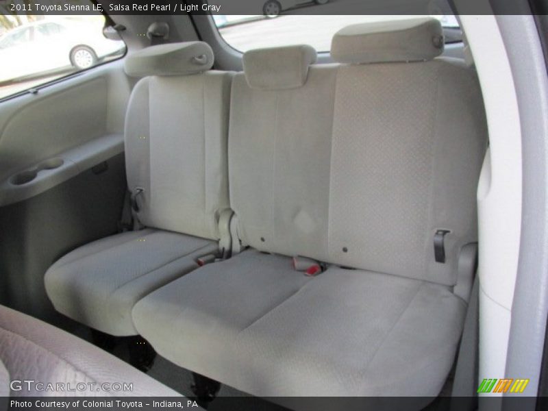 Salsa Red Pearl / Light Gray 2011 Toyota Sienna LE