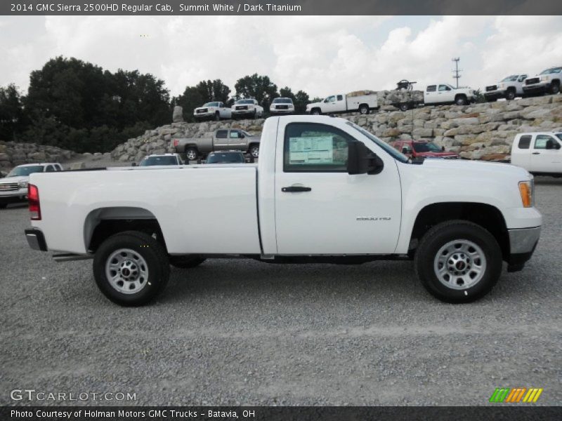  2014 Sierra 2500HD Regular Cab Summit White