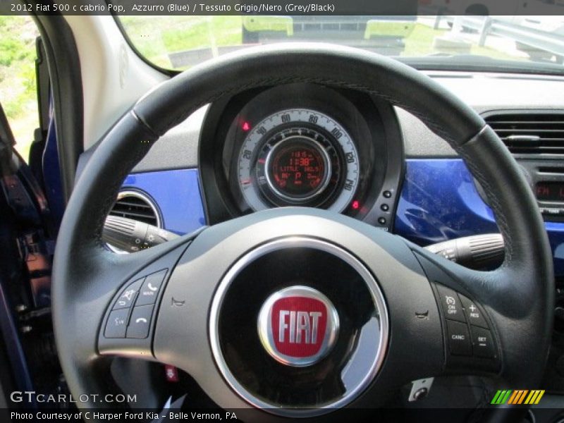  2012 500 c cabrio Pop Steering Wheel