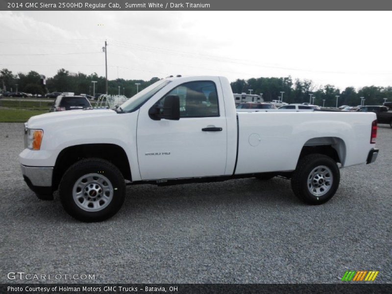  2014 Sierra 2500HD Regular Cab Summit White
