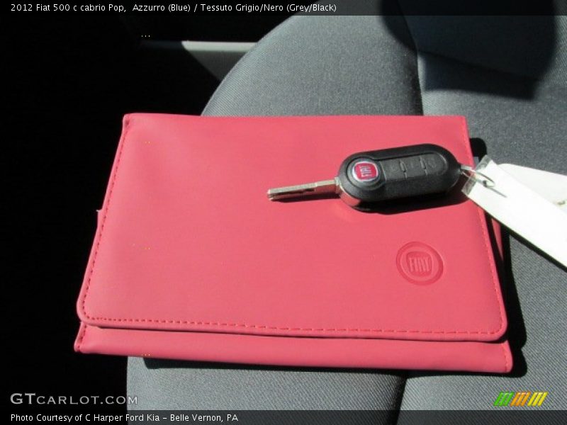 Keys of 2012 500 c cabrio Pop