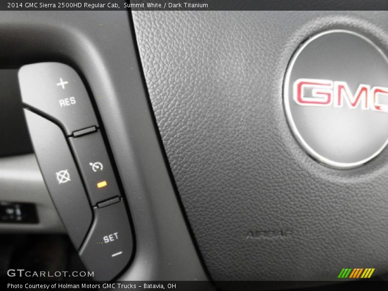Summit White / Dark Titanium 2014 GMC Sierra 2500HD Regular Cab