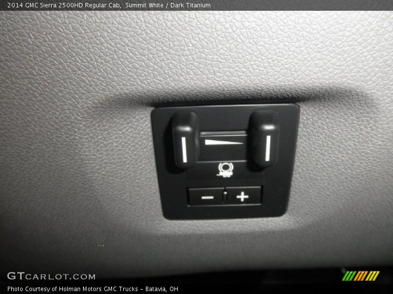 Summit White / Dark Titanium 2014 GMC Sierra 2500HD Regular Cab