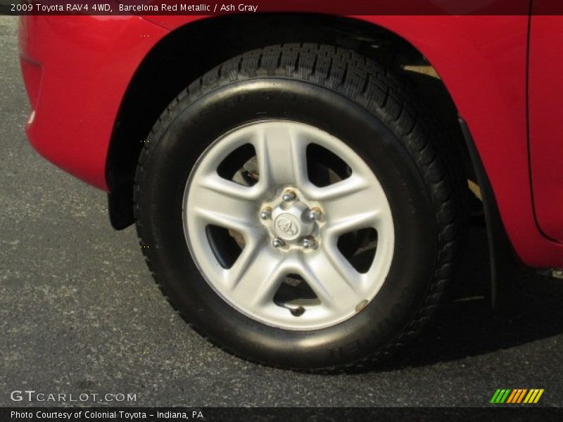 Barcelona Red Metallic / Ash Gray 2009 Toyota RAV4 4WD
