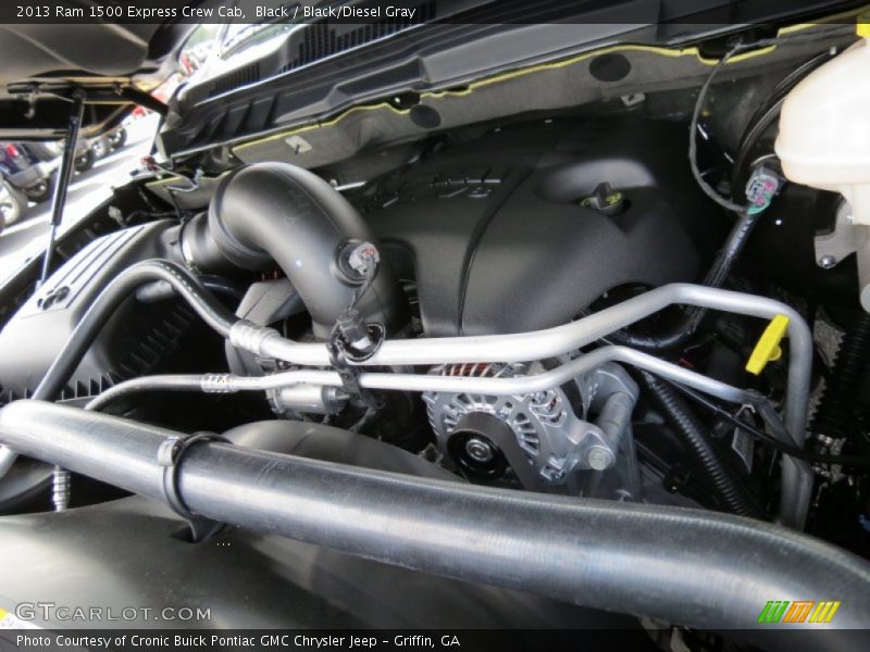 Black / Black/Diesel Gray 2013 Ram 1500 Express Crew Cab