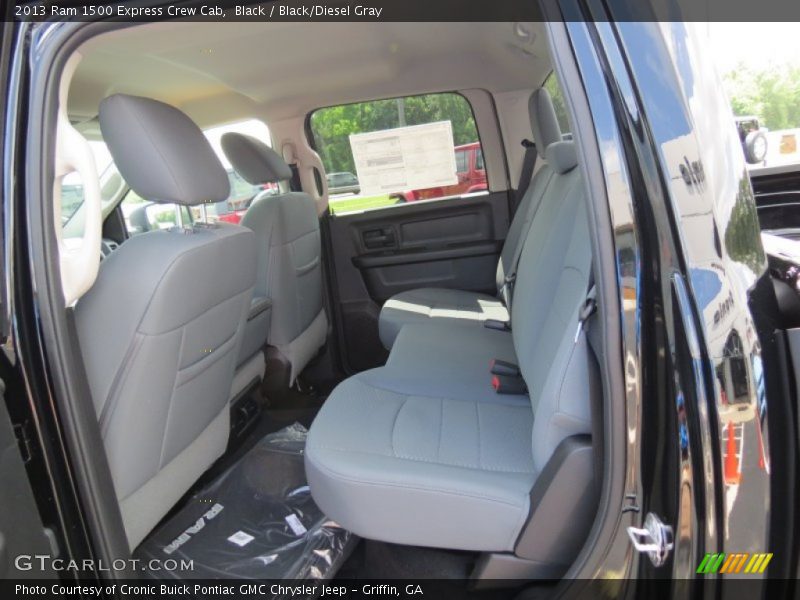 Black / Black/Diesel Gray 2013 Ram 1500 Express Crew Cab