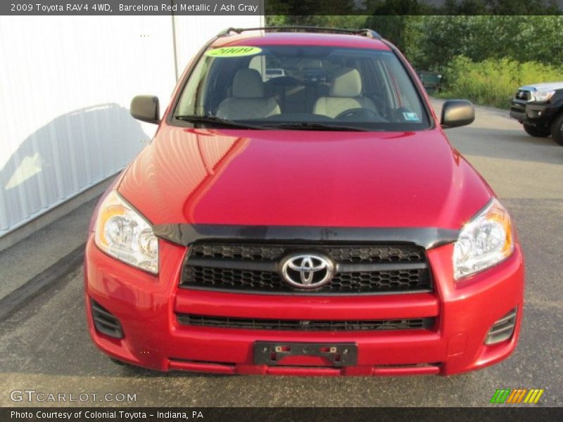 Barcelona Red Metallic / Ash Gray 2009 Toyota RAV4 4WD