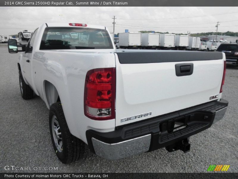 Summit White / Dark Titanium 2014 GMC Sierra 2500HD Regular Cab