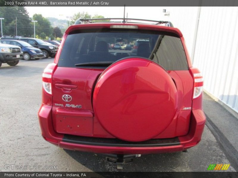 Barcelona Red Metallic / Ash Gray 2009 Toyota RAV4 4WD