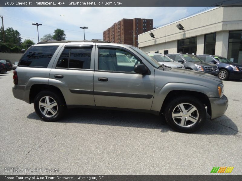 Graystone Metallic / Light Gray 2005 Chevrolet TrailBlazer LS 4x4