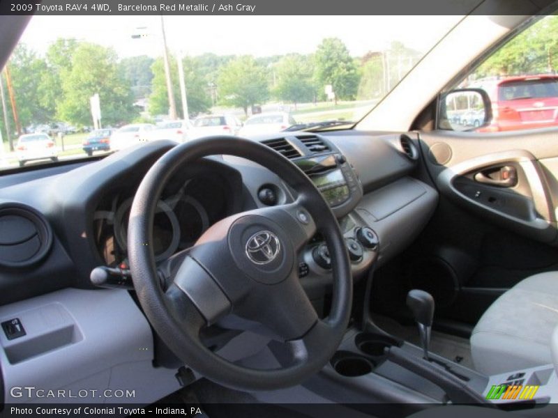 Barcelona Red Metallic / Ash Gray 2009 Toyota RAV4 4WD