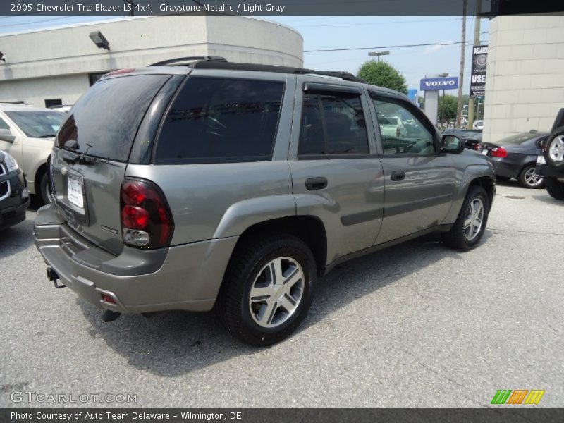 Graystone Metallic / Light Gray 2005 Chevrolet TrailBlazer LS 4x4
