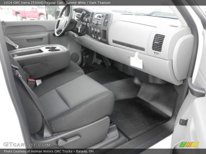 Summit White / Dark Titanium 2014 GMC Sierra 2500HD Regular Cab
