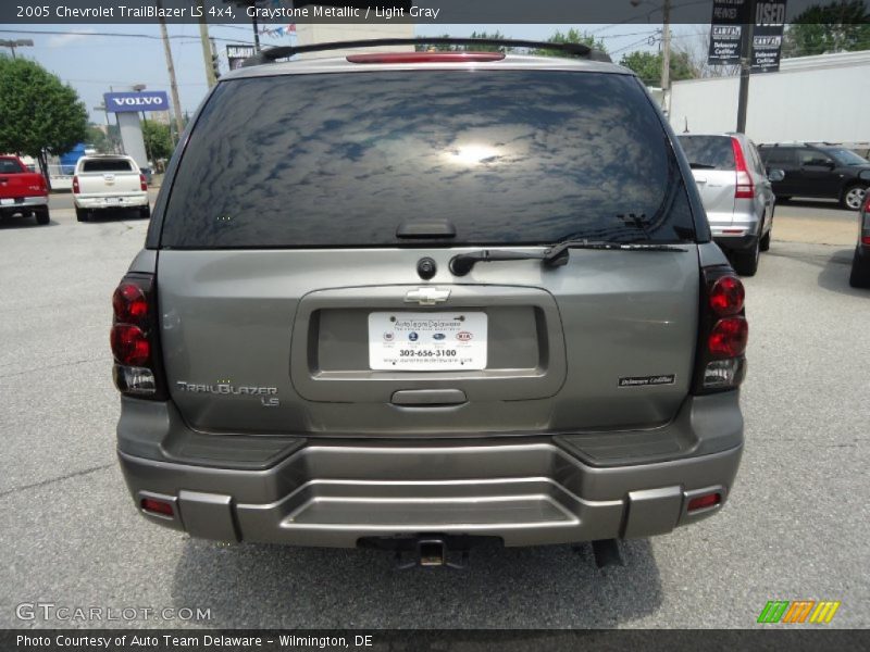 Graystone Metallic / Light Gray 2005 Chevrolet TrailBlazer LS 4x4
