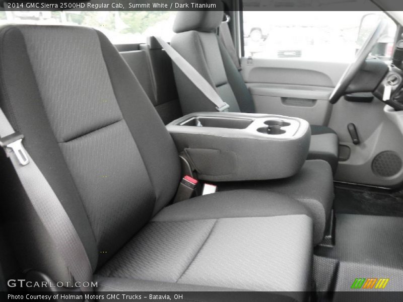 Summit White / Dark Titanium 2014 GMC Sierra 2500HD Regular Cab