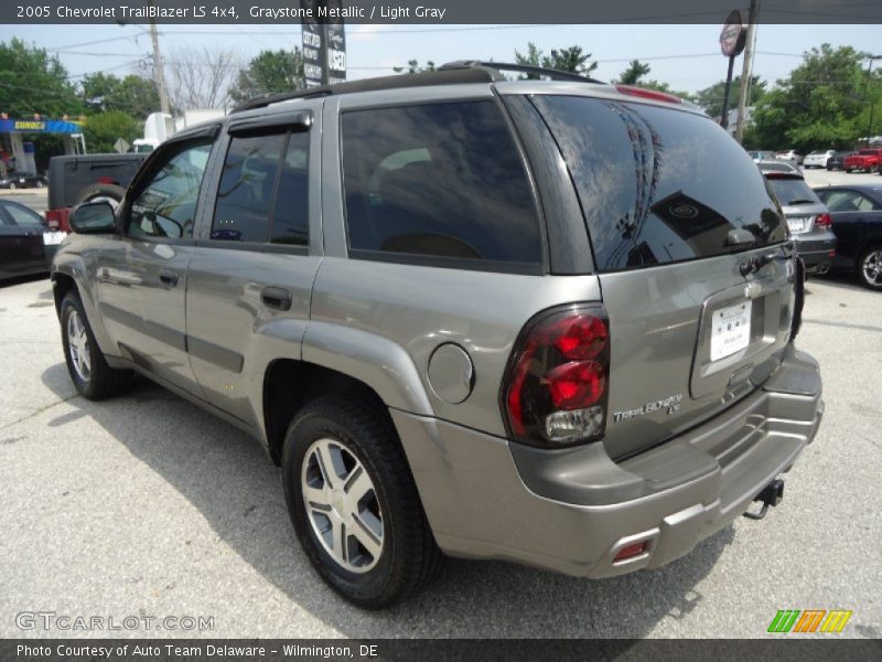 Graystone Metallic / Light Gray 2005 Chevrolet TrailBlazer LS 4x4