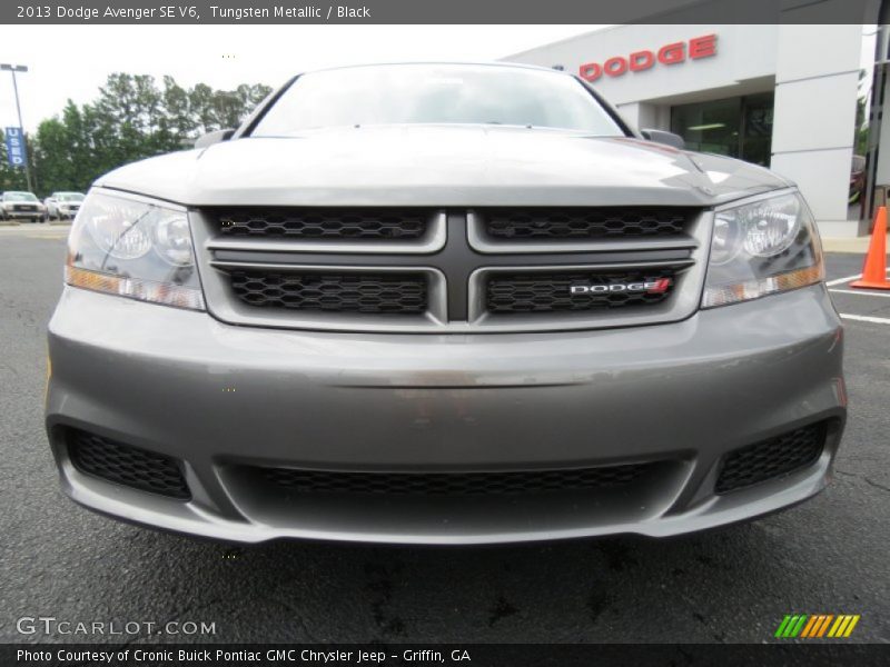 Tungsten Metallic / Black 2013 Dodge Avenger SE V6