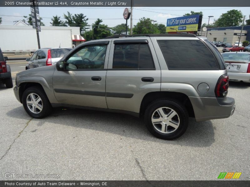 Graystone Metallic / Light Gray 2005 Chevrolet TrailBlazer LS 4x4