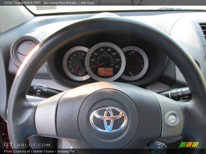 Barcelona Red Metallic / Ash Gray 2009 Toyota RAV4 4WD
