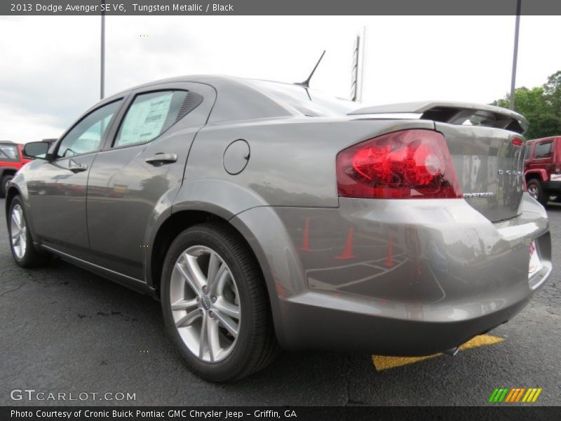 Tungsten Metallic / Black 2013 Dodge Avenger SE V6