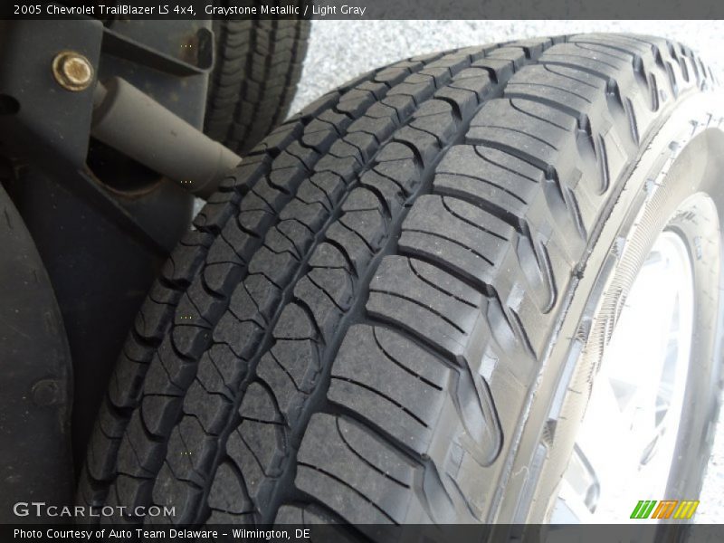 Graystone Metallic / Light Gray 2005 Chevrolet TrailBlazer LS 4x4
