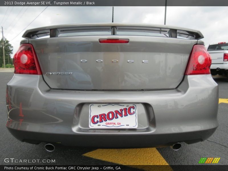 Tungsten Metallic / Black 2013 Dodge Avenger SE V6
