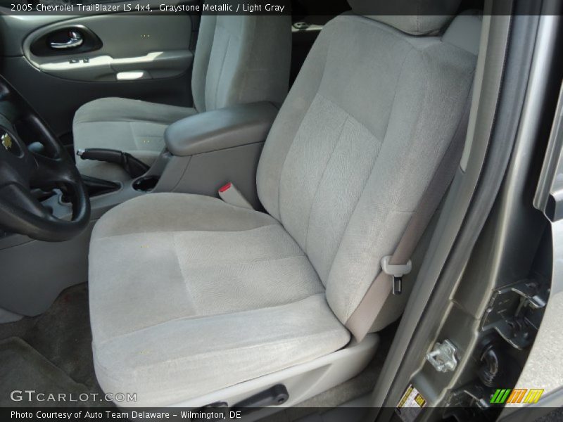Graystone Metallic / Light Gray 2005 Chevrolet TrailBlazer LS 4x4
