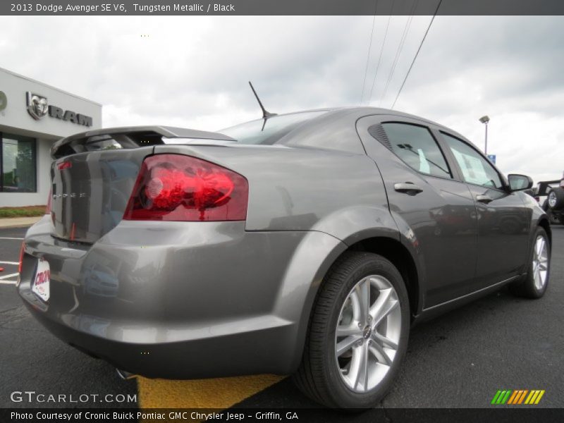 Tungsten Metallic / Black 2013 Dodge Avenger SE V6