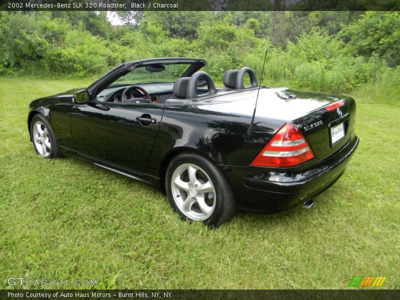 Black / Charcoal 2002 Mercedes-Benz SLK 320 Roadster