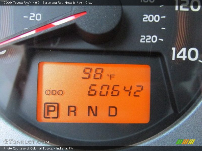 Barcelona Red Metallic / Ash Gray 2009 Toyota RAV4 4WD