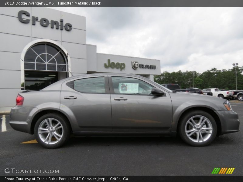 Tungsten Metallic / Black 2013 Dodge Avenger SE V6