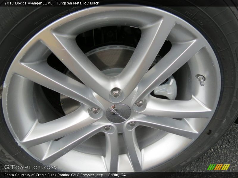 Tungsten Metallic / Black 2013 Dodge Avenger SE V6