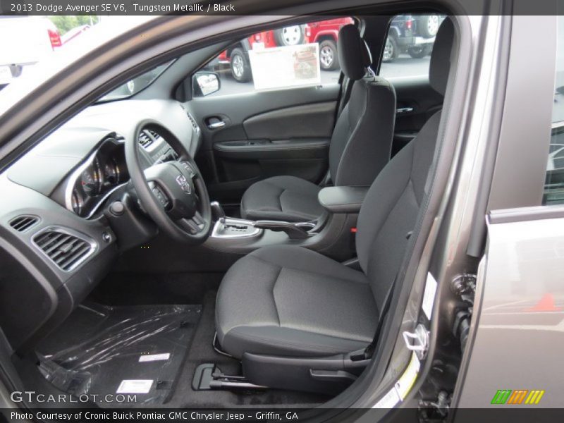Tungsten Metallic / Black 2013 Dodge Avenger SE V6