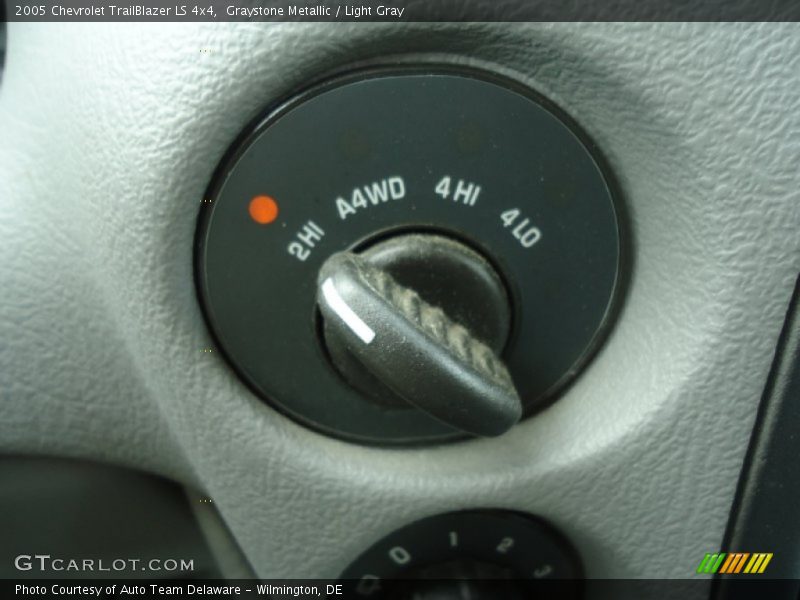Graystone Metallic / Light Gray 2005 Chevrolet TrailBlazer LS 4x4